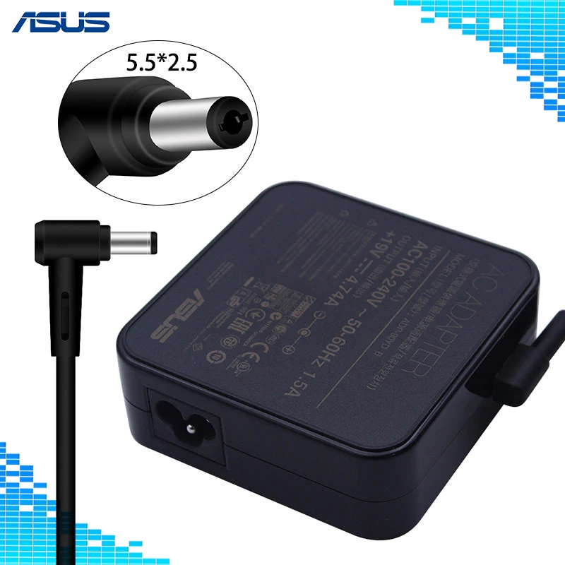 ADP-90YD B 90W 19V 4.74A 5,5*2,5 мм адаптер Мощность Зарядное устройство для Aus A52F A53E A53S A53U A55A A55VD D550CA D550M D550MAV F555LA K501