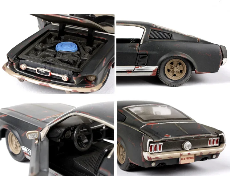 Винтажная литая модель автомобиля Maisto 1/24 Ford Mustang GT Do симуляционная Коллекционная