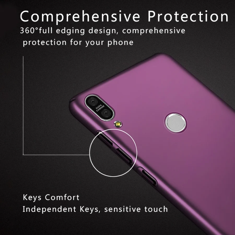 Hard Case For Asus Zenfone Max Pro M1 ZB601kl ZB602kl Phone Bumper Cover Coque Back Matte |