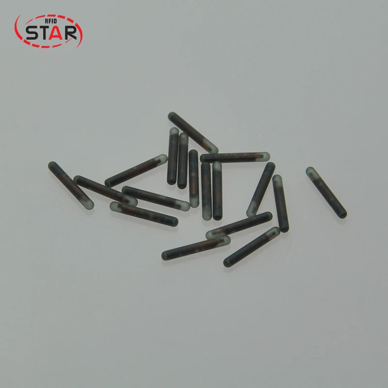 30 шт./лот RFID 1 4*8 мм FDX B ISO11784/5 чипов животных капсула микрочипа собаки метки Стекло