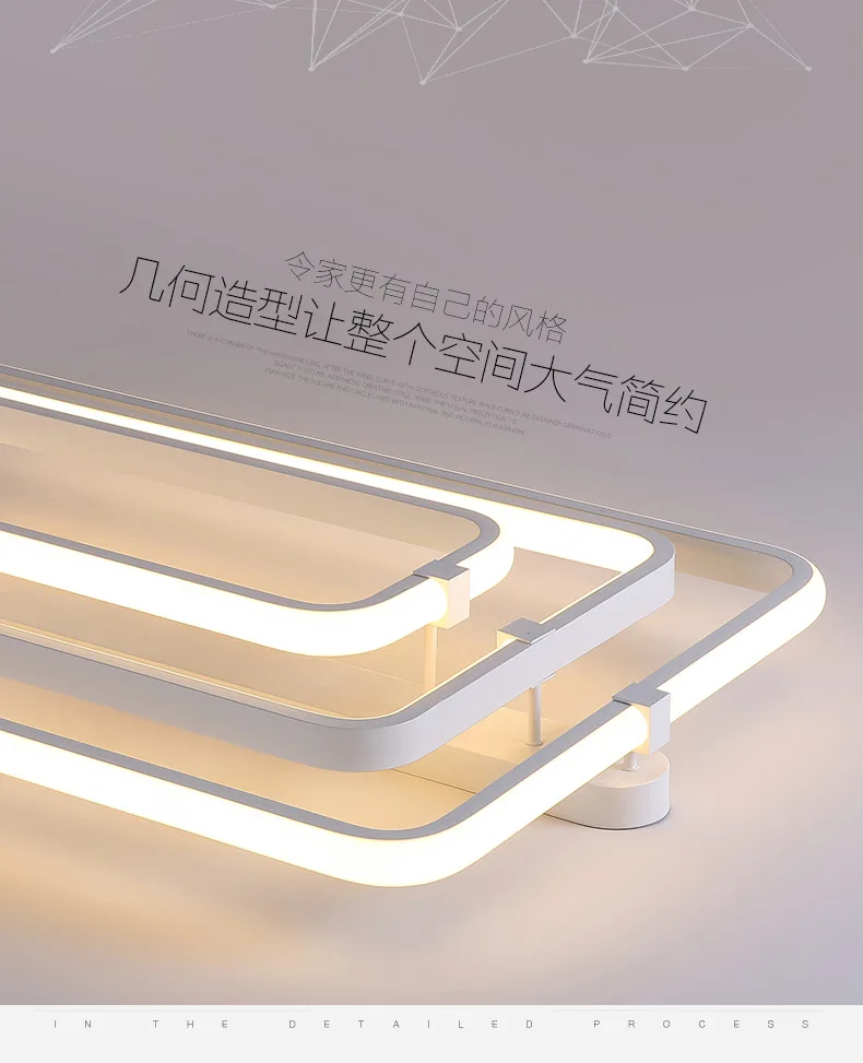 Светодиодный светильник в минималистическом стиле оригинальная Люстра для