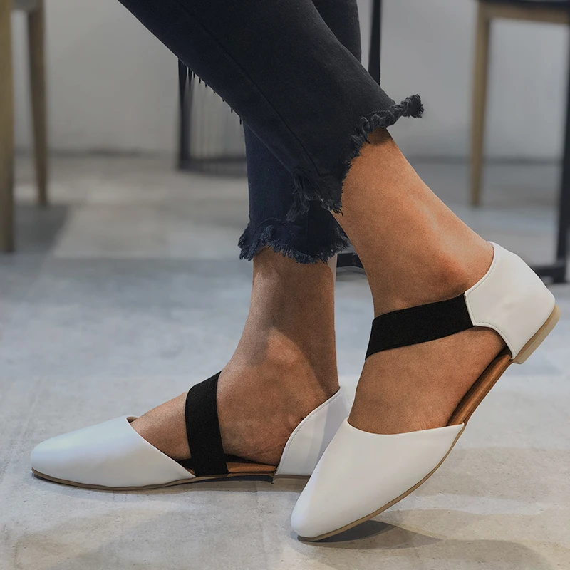 D'orsay/Большие размеры 35-43 коллекция 2019 года летние женские туфли на плоской