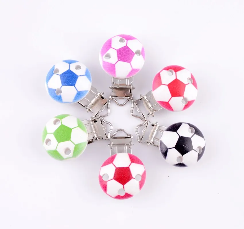 10 шт. металлические Футбольные подтяжки брюки соски зажимы с пластиковым деревом