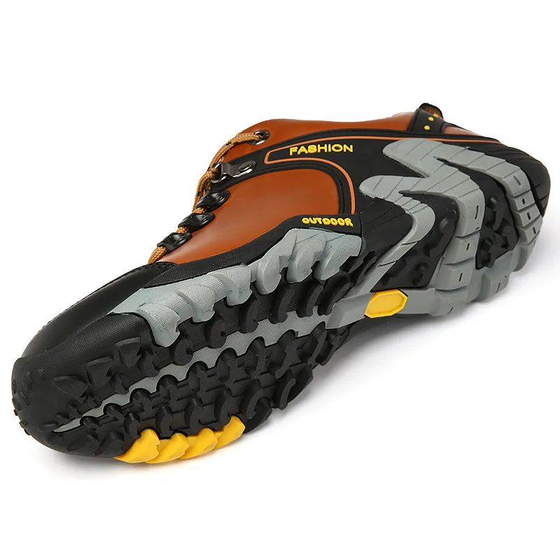 Мужские уличные треккинговые ботинки MANLI водонепроницаемые дышащие для охоты