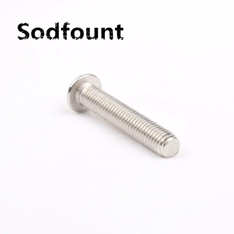 50pcs/Lot M5 yuan cup Half round head 304 Stainless Steel Hex Socket Head Cap Screw Bolts M5*8/10/12/16/18/20-60mm | Обустройство