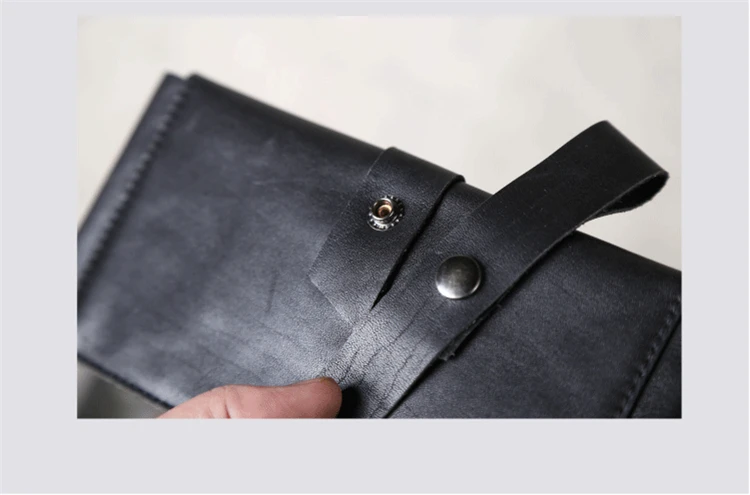 Men Long Wallets Genuine Leather Lovers Fashion Travel Purses Handmade Cowhide Phone Wallet Women Clutch Money Card Bag