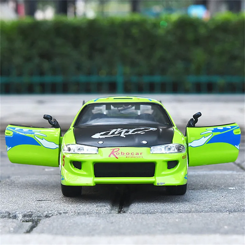 Горячая Распродажа 1:24 Mitsubishi Eclipse модель автомобиля из цинкового сплава