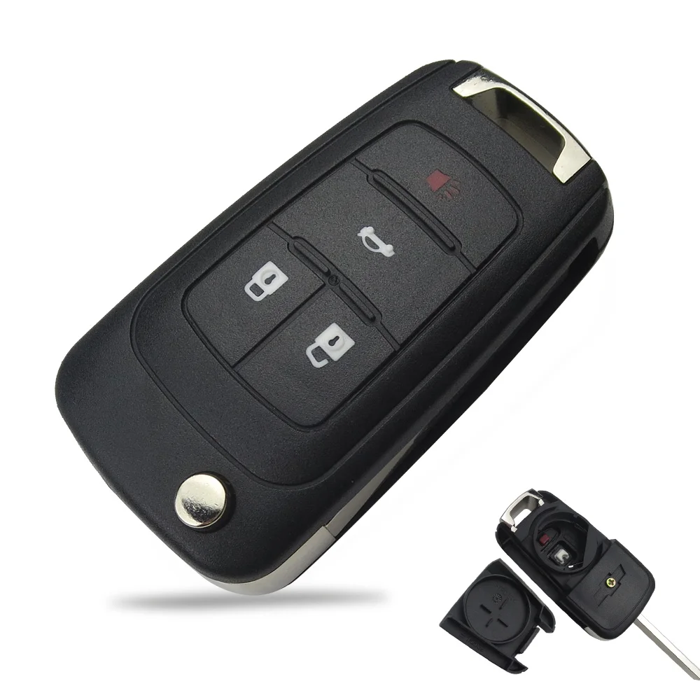Чехол для автомобильных ключей Okeytech 2/3/4/5 кнопок с откидной крышкой Chevrolet Cruze Epica Lova