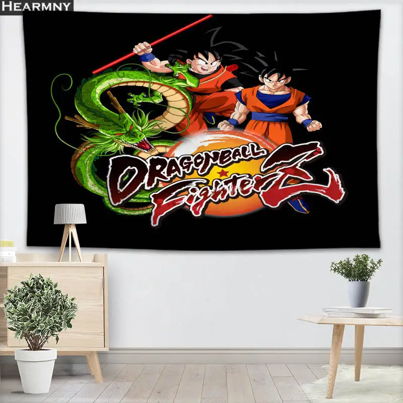 Фон тканевый балдахин гобелен настенный на заказ Dragon Ball Z спальня гостиная одеяло Йога пляжное полотенце скатерть