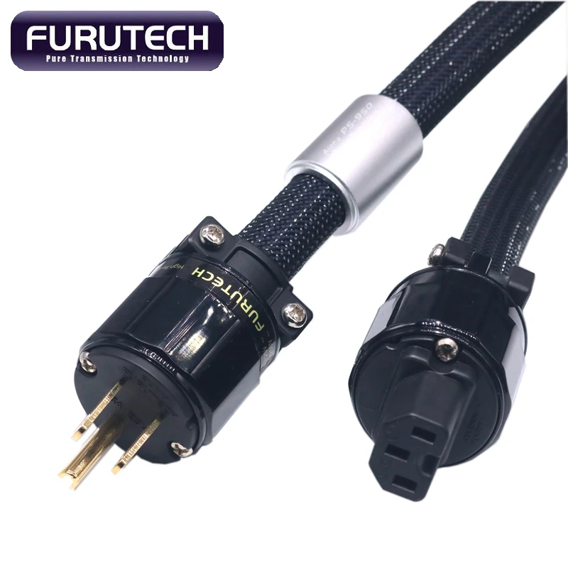 XSSH аудио Hi End Hifi DIY 15A OFC Чистая медь США + IEC 3 контакта контакты AC гнездо Мужской