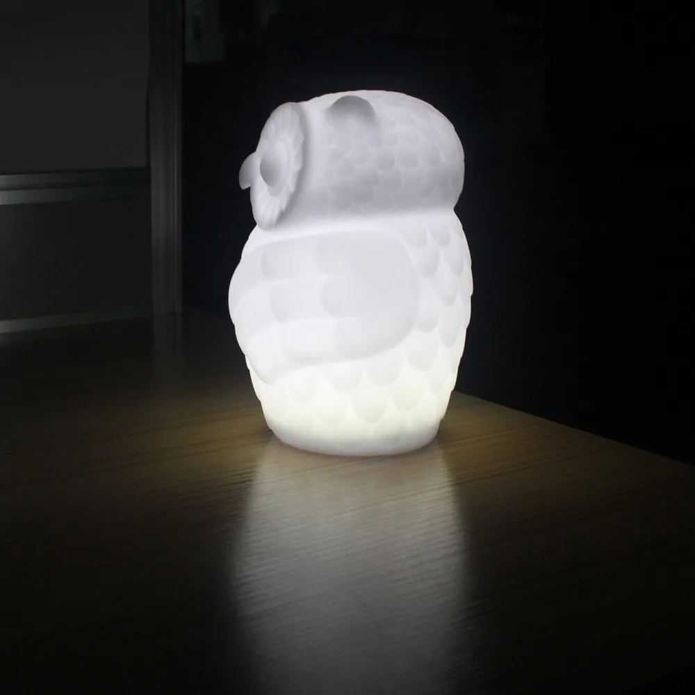 100% Новый ночник с милой совой ночной светодиодный светильник для детской спальни