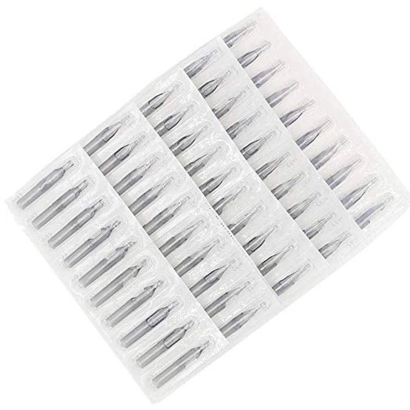 100 шт одноразовые наконечники татуировки для 3RL 5RL 7RL 9RL 3RS 5RS 7RS 9RS 5M1 7M1 иглы для татуировки круглые плоские/Magnum Sterileze