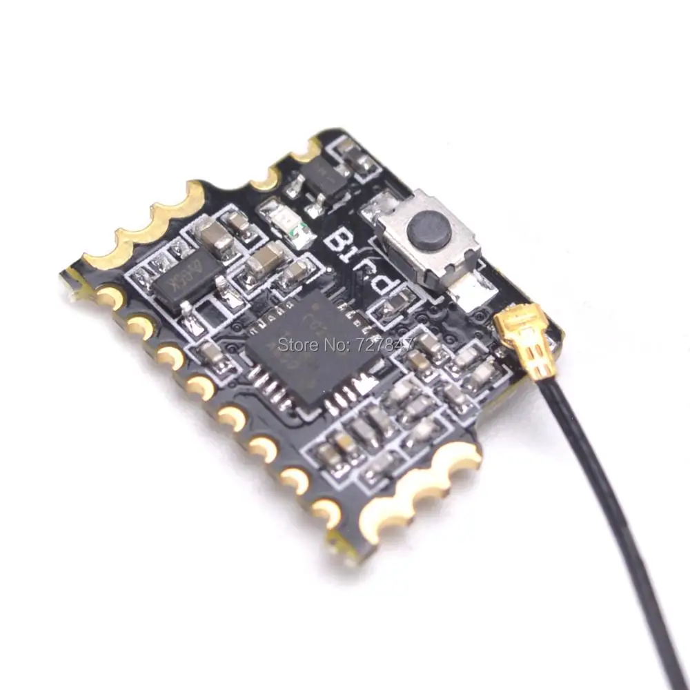 Мини приемник 2 4G 8CH D8 с PWM PPM SBUS выход совместим Frsky X9D Plus DJT DFT DHT|Детали и аксессуары|