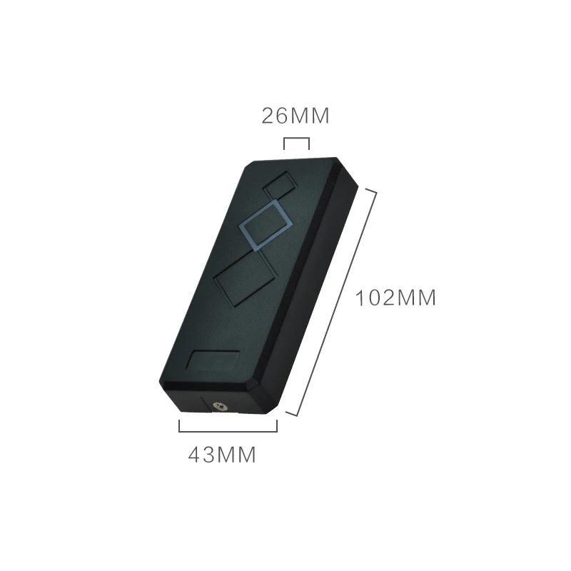 Считыватель карт управления Wiegand 26 выход контроль доступа через ворота rfid