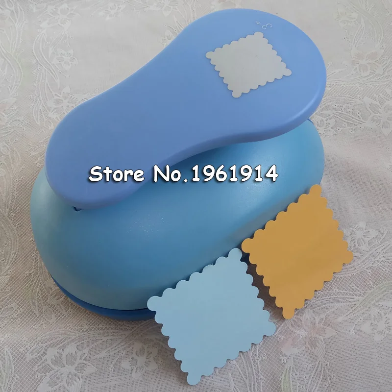 Бесплатная доставка 3 дюйма (около 5 2 см) квадратные дыроколы для цветочной бумаги