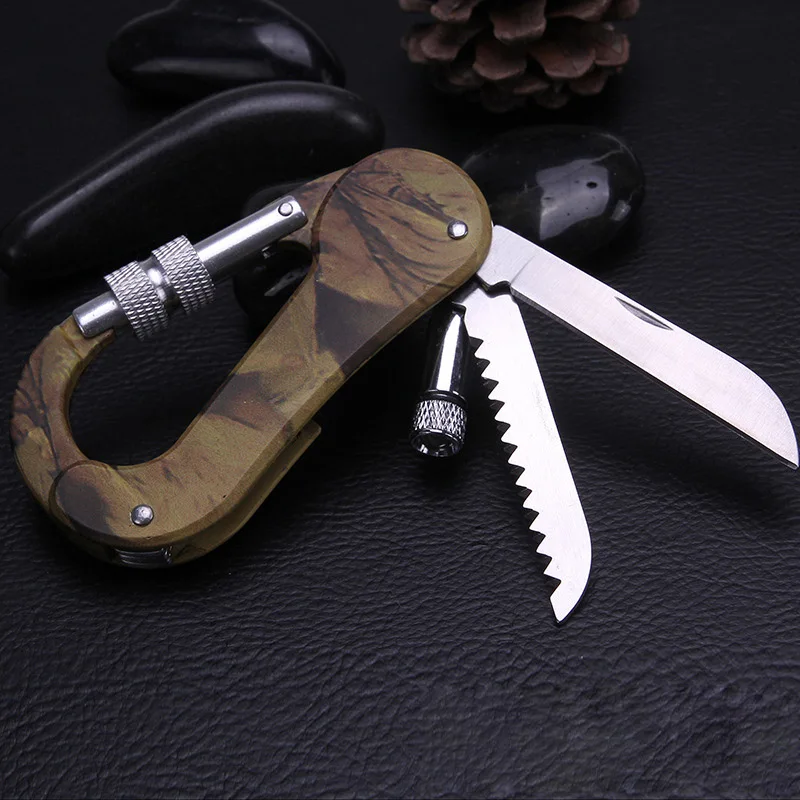 4 в 1 тактический камуфляж многофункциональный EDC Открытый Кемпинг Альпинизм