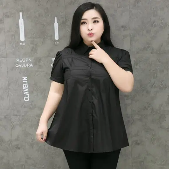 Женские блузки в стиле ретро повседневная однотонная хлопковая блузка с