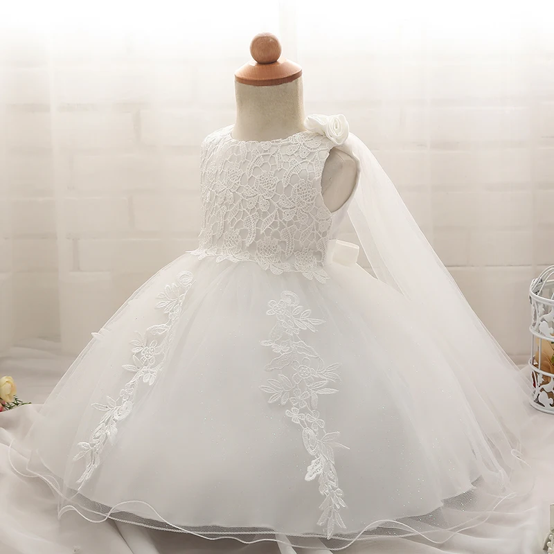 Платье для новорожденных девочек на свадьбу платье крещения платье-пачка