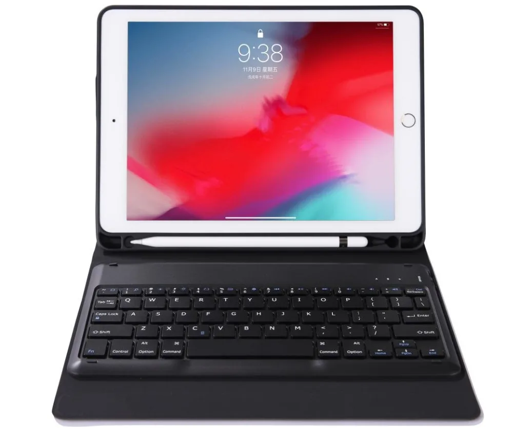 Чехол для iPad 2018 2017 9 7 WiFi Bluetooth клавиатура кожаный чехол Air 2 1 ультра тонкий Fundas с
