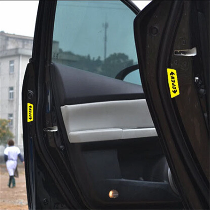 Автомобиль Стайлинг Дверь открыть безопасности предупреждающий чехол для Kia Rio K2