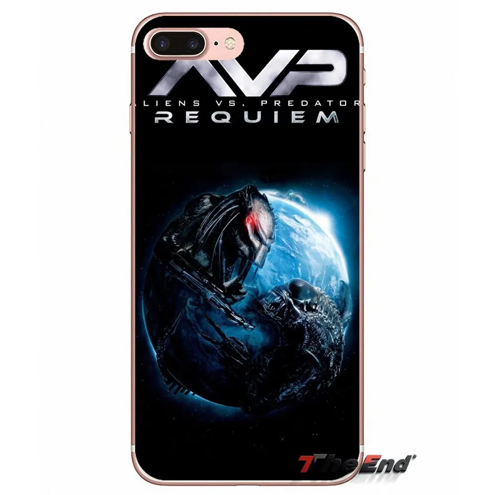 Прозрачные мягкие чехлы для Xiaomi Mi6 Mi 6 A1 Max Mix 2 5X 6X Redmi Note 5 5A 4X 4A A4 4 3 Plus Pro Alien vs Predator |