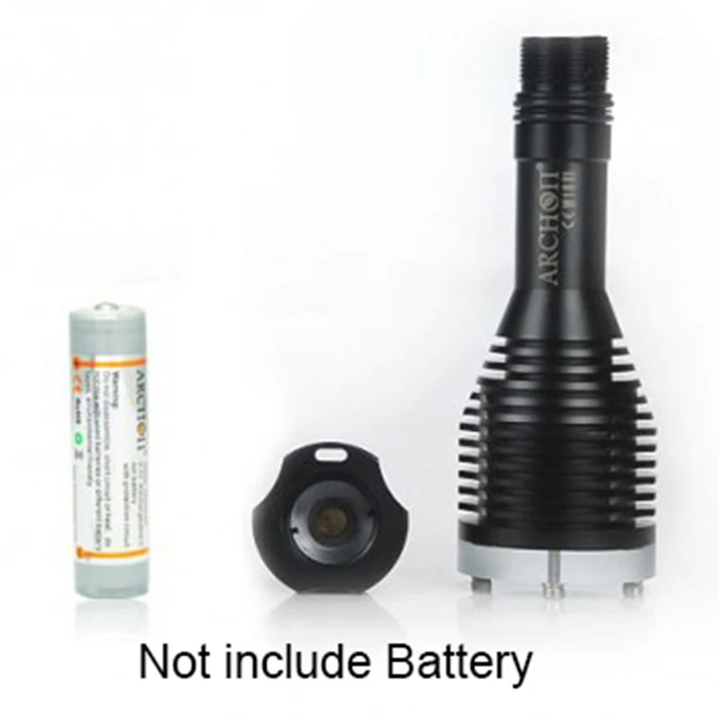 Archon D10XL фонарик для дайвинга 860lm XM-L U2 Led 3 режима Профессиональный дайвер свет 18650