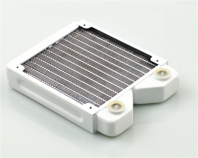 FormulaMod Fm-Кора-WT, 120/240/360/480 мм Медь Белый однорядные радиатор, 29 мм Толщина, подходит для 120*120 мм вентилятор - Цвет лезвия: 120mm
