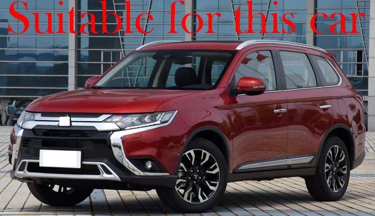 For Mitsubishi Outlander- Aluminum+Canvas Rear Cargo Cover privacy Trunk Screen Security Shield shade Accessories