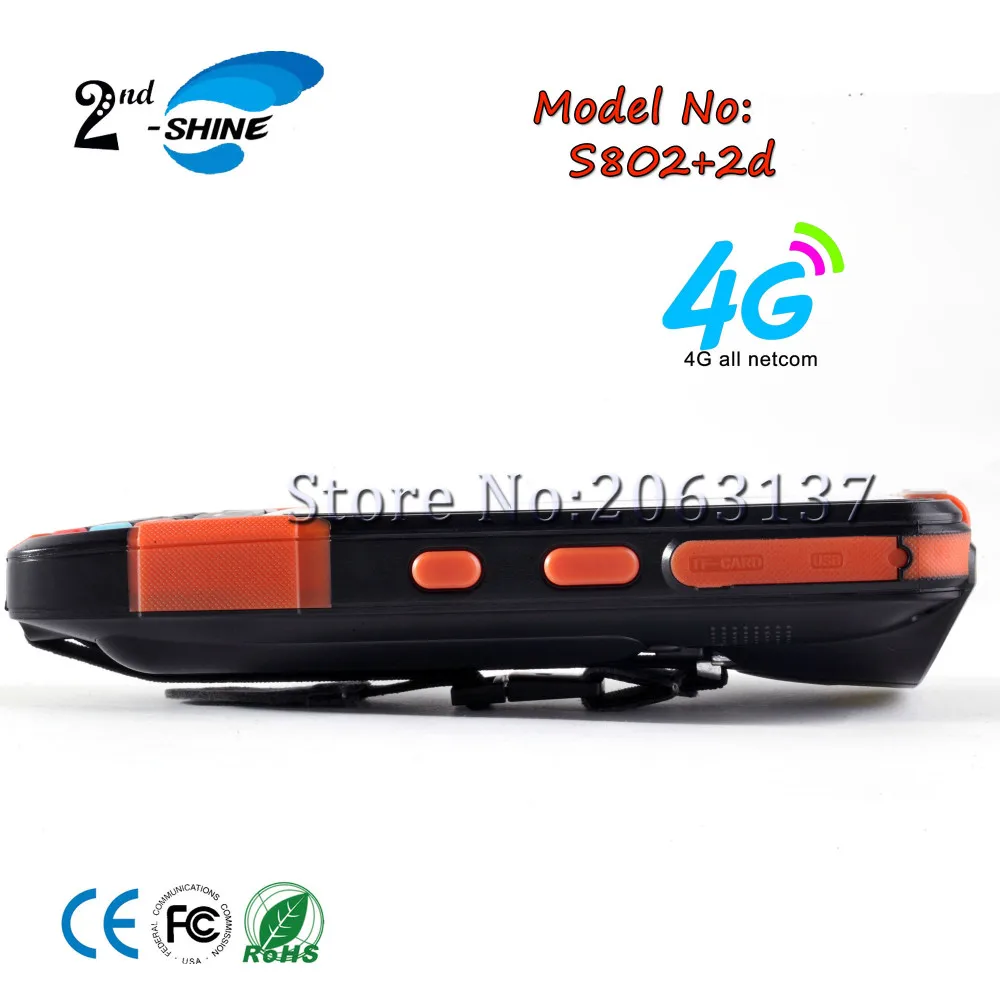 Портативный прочный сканер штрих кода 2D для Android PDA 4G Network|barcode scanner|1d barcode scannerandroid pda