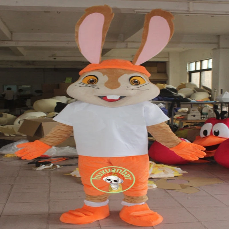 

New Adult Party Mascot Costume Christmas Fancy Dress Easter Bunny Bug Mascot Rabbit Christmas Mascot Costume Free Ship