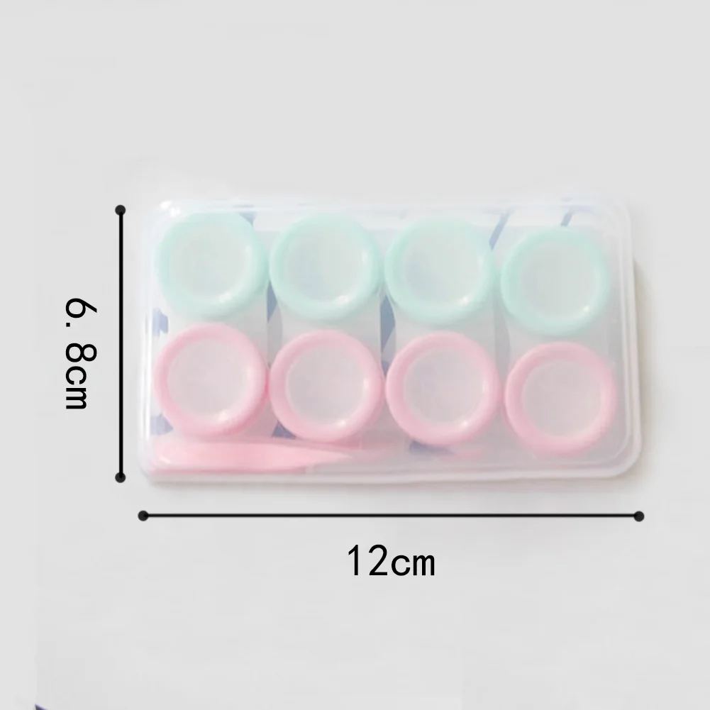 4 пар/уп. коробка для хранения Пинцет палка аксессуары занятий открытый контейнер