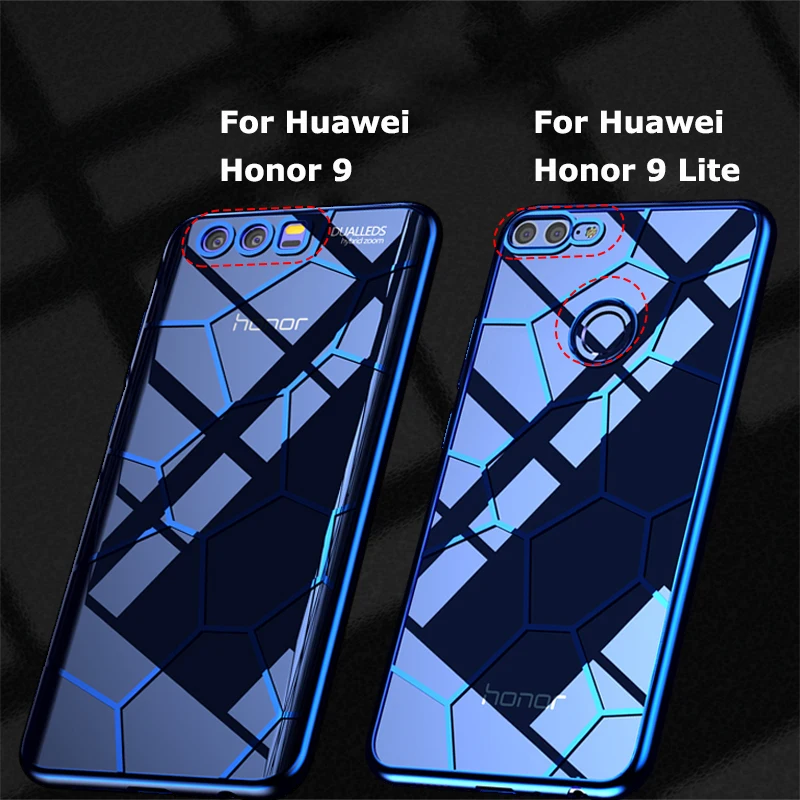 Роскошный силиконовый мягкий чехол на Honor 9 Lite Honer для huawei Чехлы light hauwei Coque |