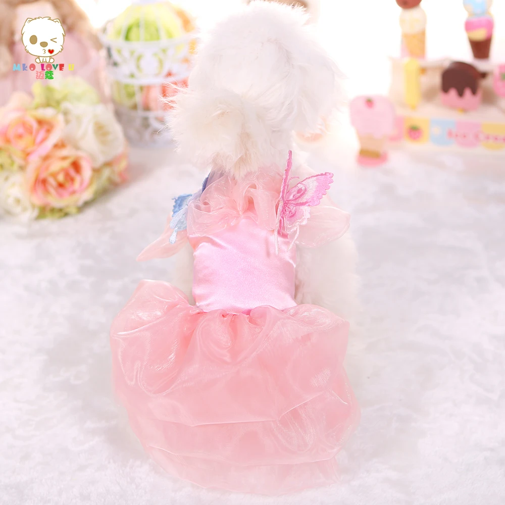 Одежда для собак свадебное платье девочек сезон весна-лето одежда домашних