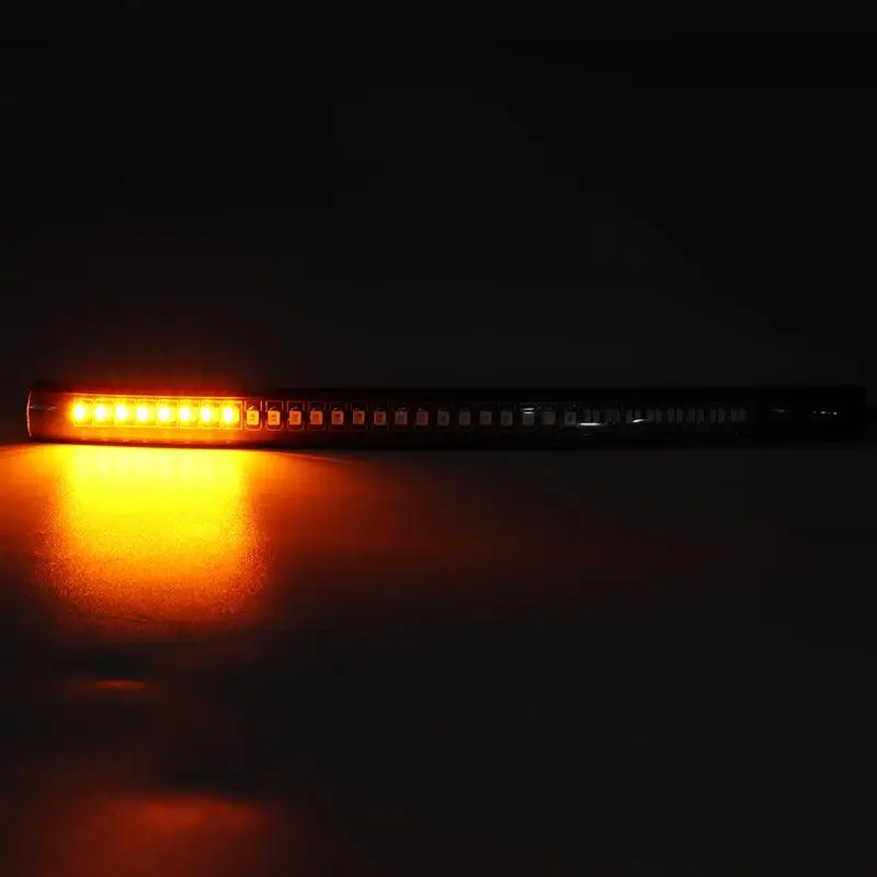 Mofaner гнущийся 48LED мотоциклетный задний светильник, стоп-сигнал, индикатор, сигнальный светильник для Harley, для Honda, для Kawasaki