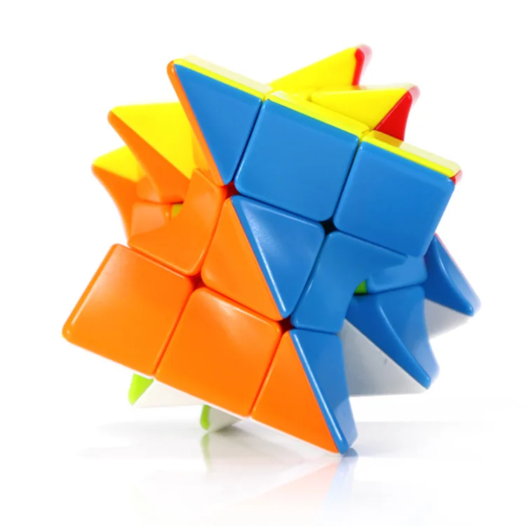 Крутящийся волшебный кубик FanXin 3x3 цветной витой головоломка Игрушка развивающая