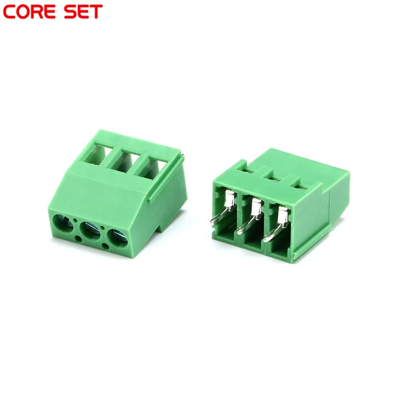 10 шт./лот KF129 3Pin 5 08 мм Шаг клеммы Разъемы PCB терминал 3P 300 V/25A | Обустройство дома
