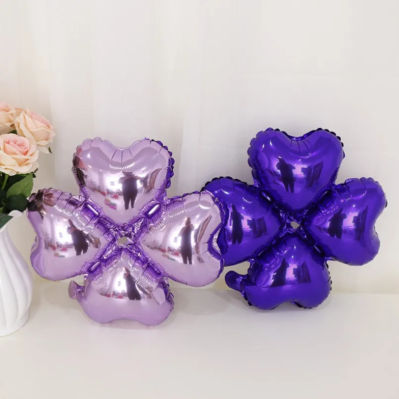 20 шт алюминиевой фольги цветок воздушные шары День рождения украшения цвет