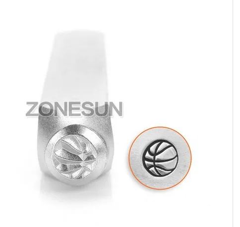 12 7mm ZONESUN твердость регулируемые украшения Пряжка хит штамп инструмент кольцо браслет серьги стальной пробойник форма для выпечки - Цвет: 12 7mm