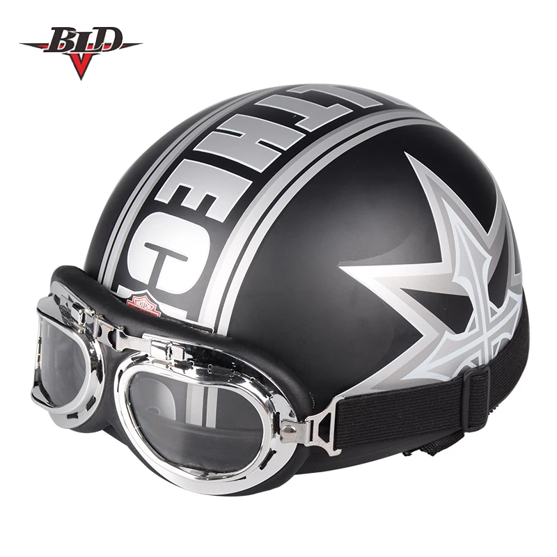 Бесплатная доставка мотоциклетный шлем новинка летние винтажные мотоциклетные