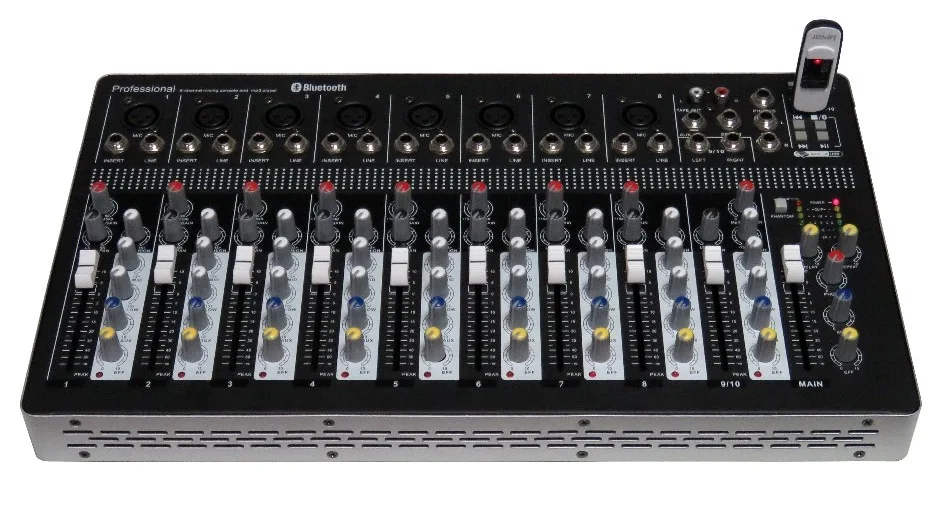 STARAUDIO Pro DJ Stage KTV 10Ch Миксер с USB Bluetooth Mp3 SMX-1000B | Электроника