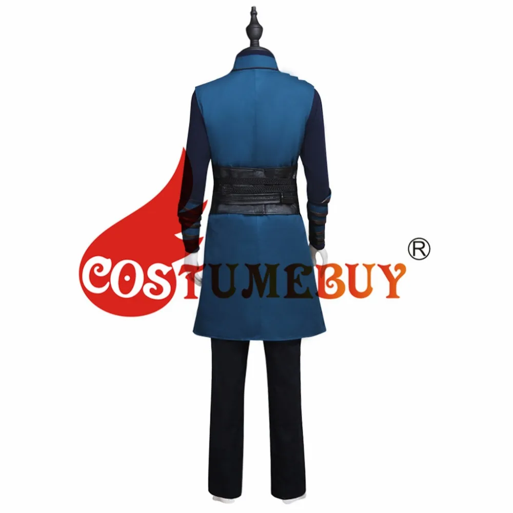 CostumBuy фильм Доктор Стрэндж Стивен Винсент Стрэндж Бенедикт камбербэтч костюм мужская красная версия Плащ Хэллоуин костюм L920