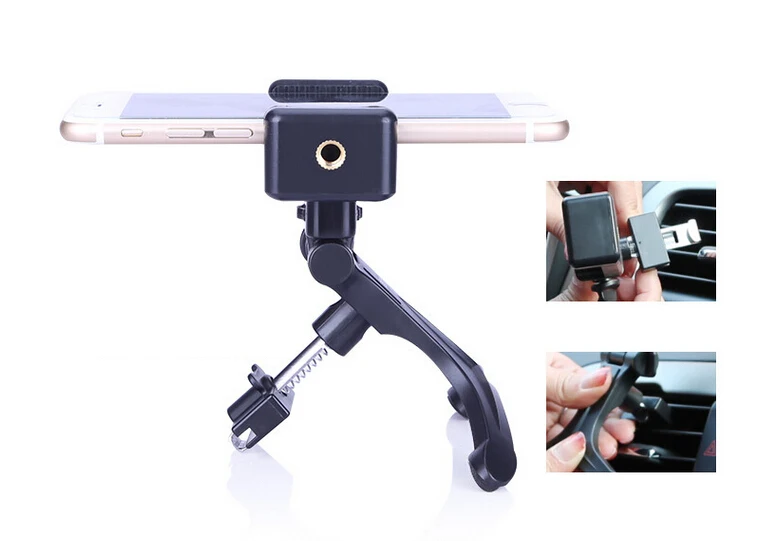 Универсальный держатель для телефона F003 автомобильная подставка с креплением на