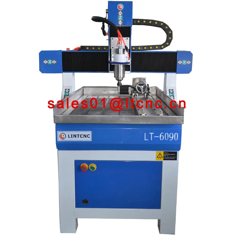 LINTCNC 6090 4 оси фрезерный станок с ЧПУ гравер по дереву машины/6040 9060 3d резьба |