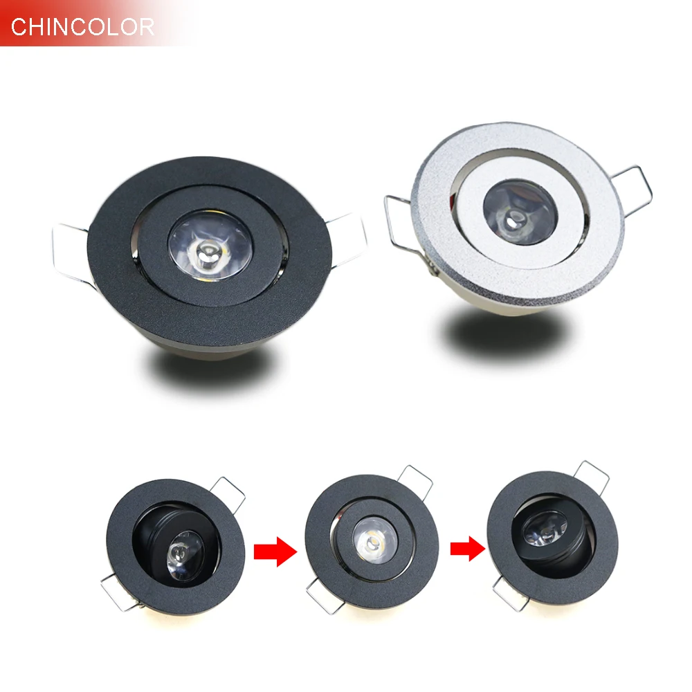 6 шт. Светодиодный точечный светильник 1 Вт 3 Вт|mini downlight|led spotled spot light |