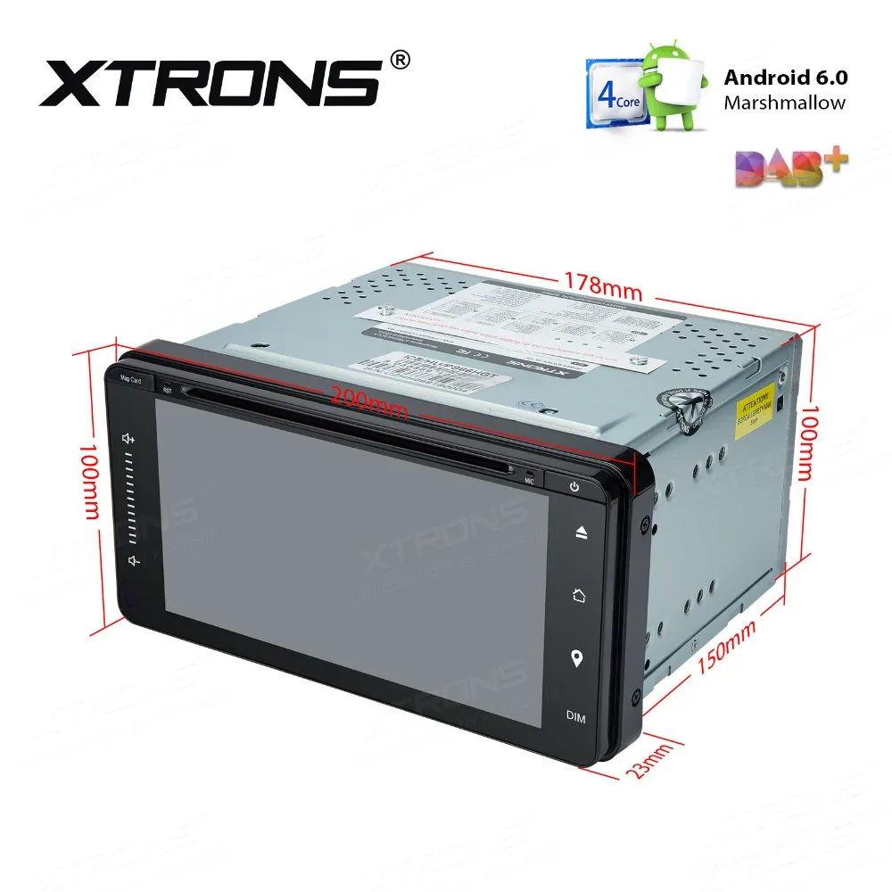 XTRONS 7 &quotAndroid видео Радио автомобильный DVD плеер головное устройство стерео GPS