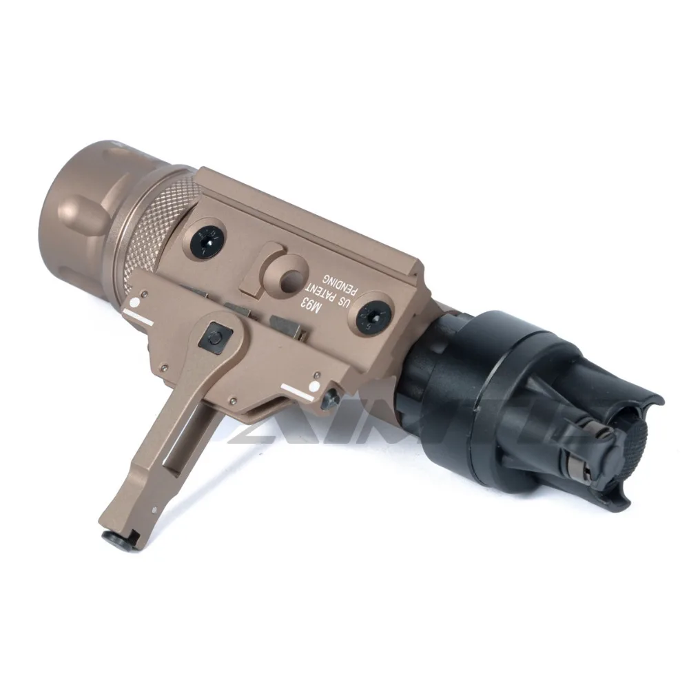 AIMTIS M952 Тактический ИК-светильник Пикатинни QD крепление СВЕТОДИОДНЫЙ светильник для оружия охотничий скаутский фонарик постоянный Мгновенный Белый выход