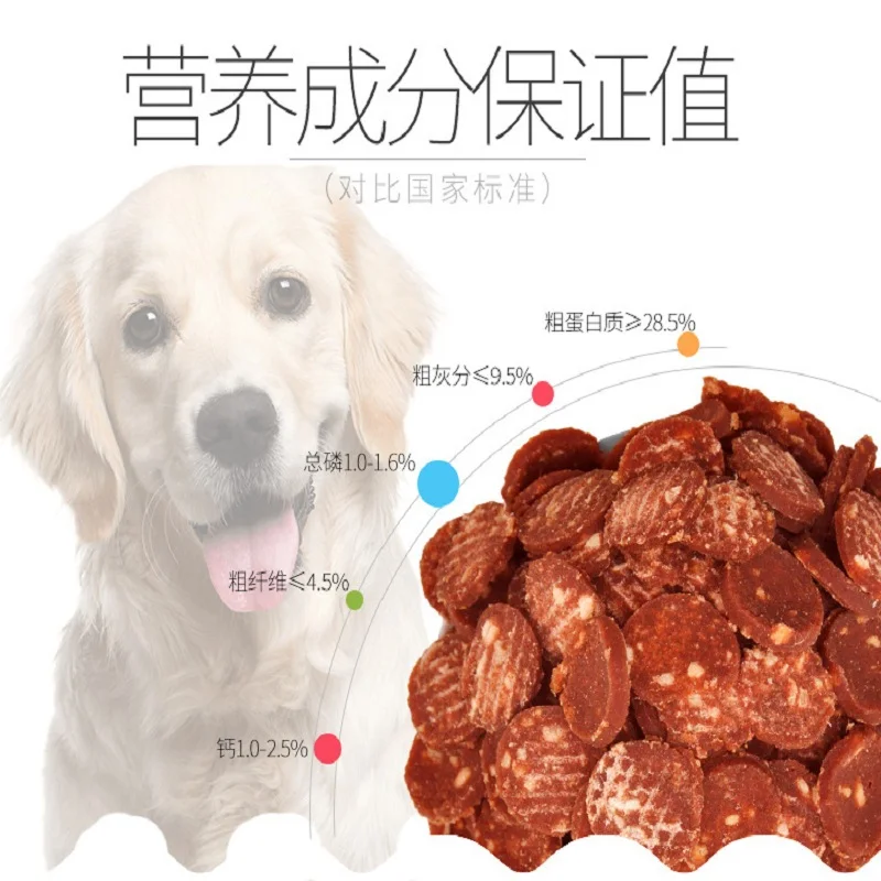 

Dog Snacks Dog Food Pet food Fresh Streaky Beef Nugget Small Middle Large Dogs Training Reward clean teeth Beef Snack
