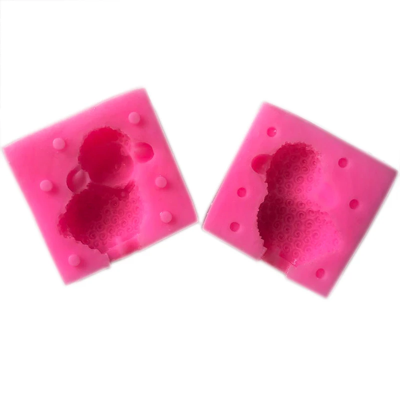 Силиконовые формы для украшения торта 3D в форме милой овцы помадки мыла сделай