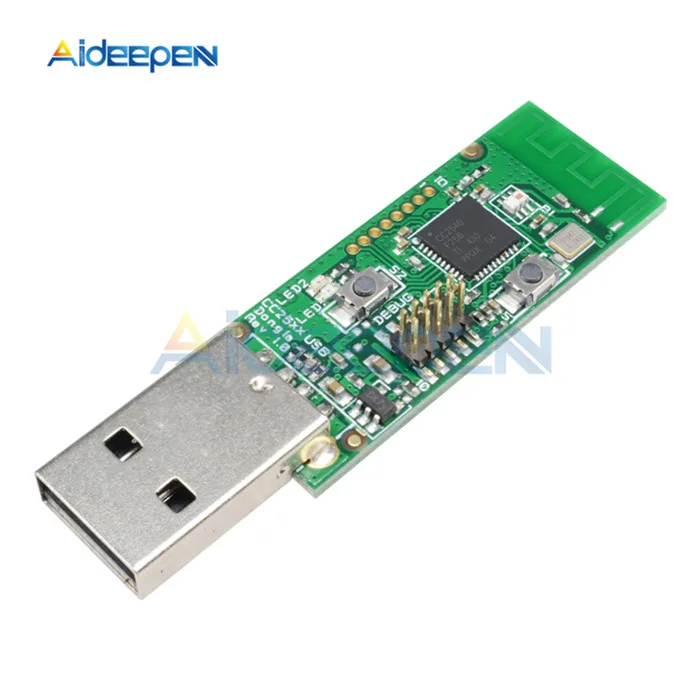 CC2540 Беспроводной Zigbee CC2531 CC2540 анализатор голых досок пакетного протокола модуль отладки Pin USB Dongle Capture Packet Module - Цвет: CC2540