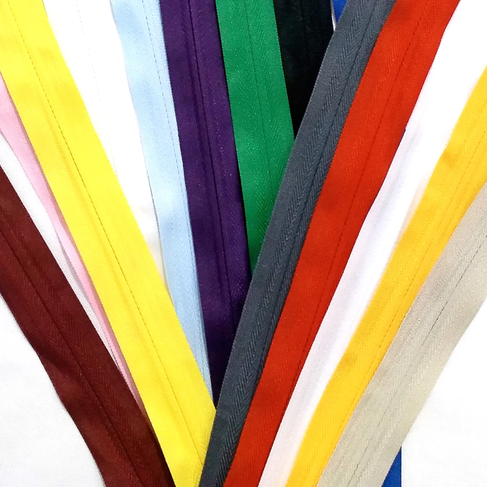 Новый 10 закрытый конец змейки невидимки нейлоновая застежка молния одежда